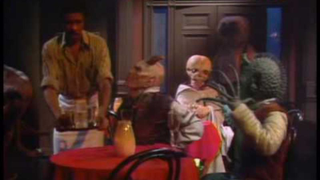 So Richard Pryor, Billy Ocean, and Rick Baker walk into the Mos Eisley cantina...
